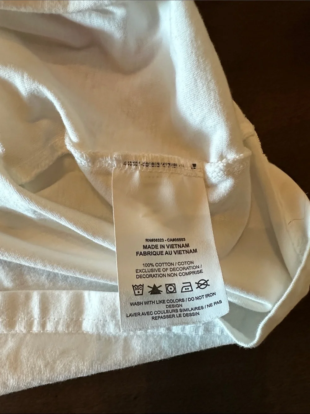 Nike White 'Force' Graphic Short Sleeve Tee - Picture 10 of 11